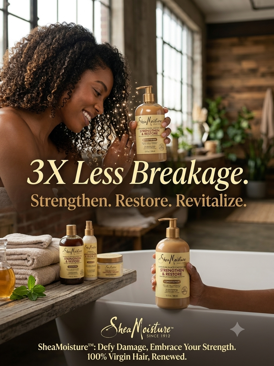 SheaMoisture Jamaican Black Castor Oil Strengthen & Restore Conditioner 13oz
