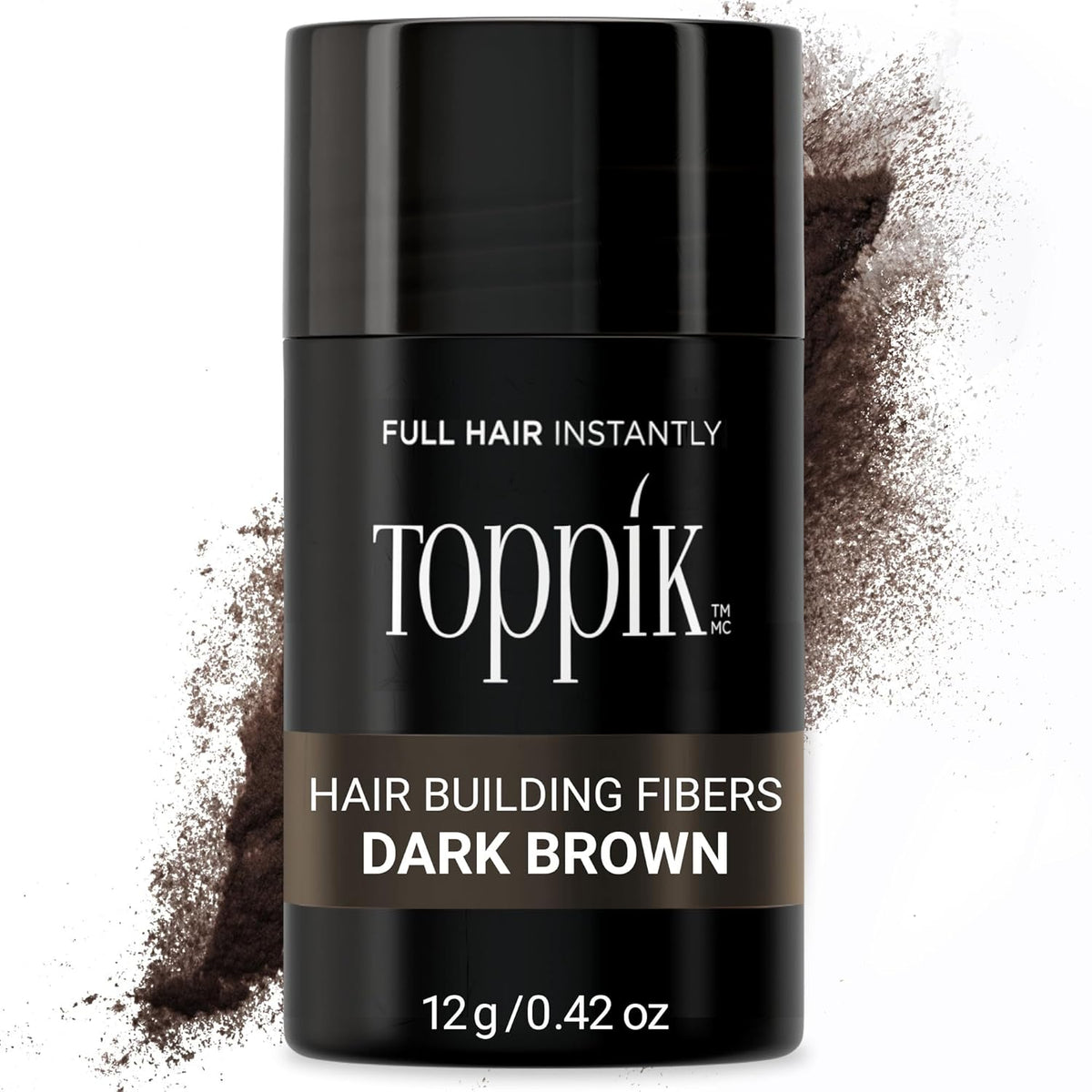 Toppik Hair Building Fibers Dark Brown 0.42oz